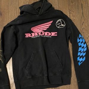 Rhude hoodie mens L. Worn once